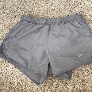 Grey kids Nike shorts